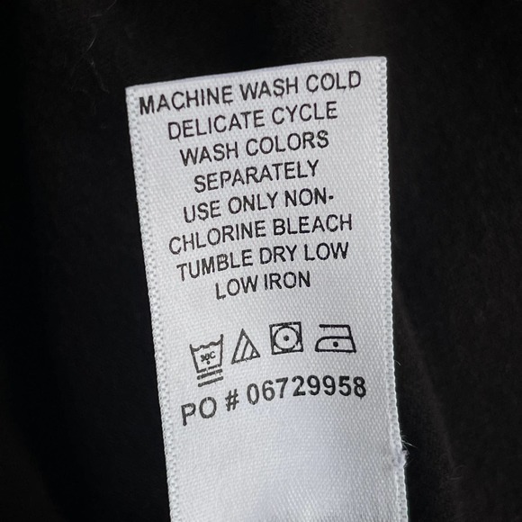 Woman Within Tunic Top Womens Plus Size 3X Black White Embroidered 3/4 Sleeve - Picture 6 of 11